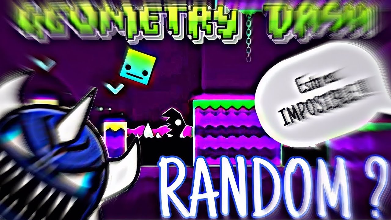 Niveles RANDOM de geometry dash - YouTube