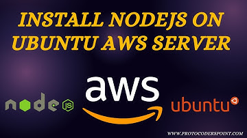 Install Nodejs on ubuntu aws server instance EC2 using WinSCP & Putty