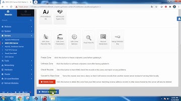 10.2.2 Konfigurasi IP Address, Domain, Database dan Wordpress dengan Webmin di Server Debian 9
