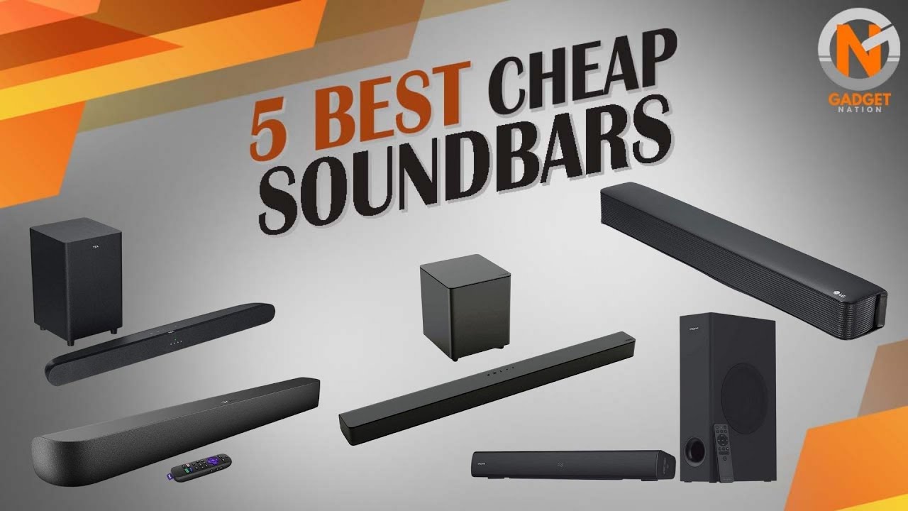 5 Best Cheap Soundbars 2022 YouTube