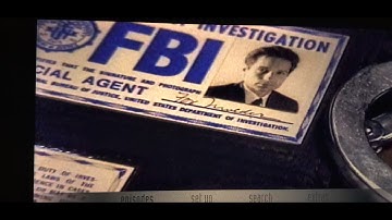 The X-Files intro blu-ray - 4K HDR