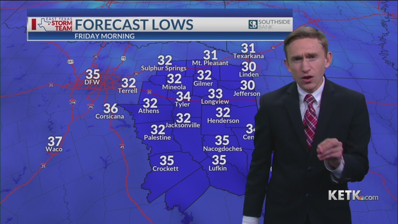 Thursday Evening Forecast: 1/12/23