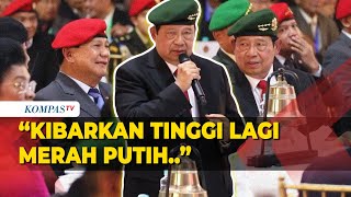 Pesan SBY ke Prabowo: Kibarkan Makin Tinggi Lagi Merah Putih di Pentas Dunia