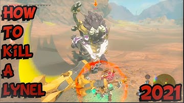 The Easiest Way To Kill A Lynel For Beginners (Loz Botw Tutorial).