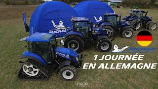 ??TESTS de TRACTION MICHELIN en ALLEMAGNE + visite ETA HOLTRUP | MAÏS GRAIN ? ??