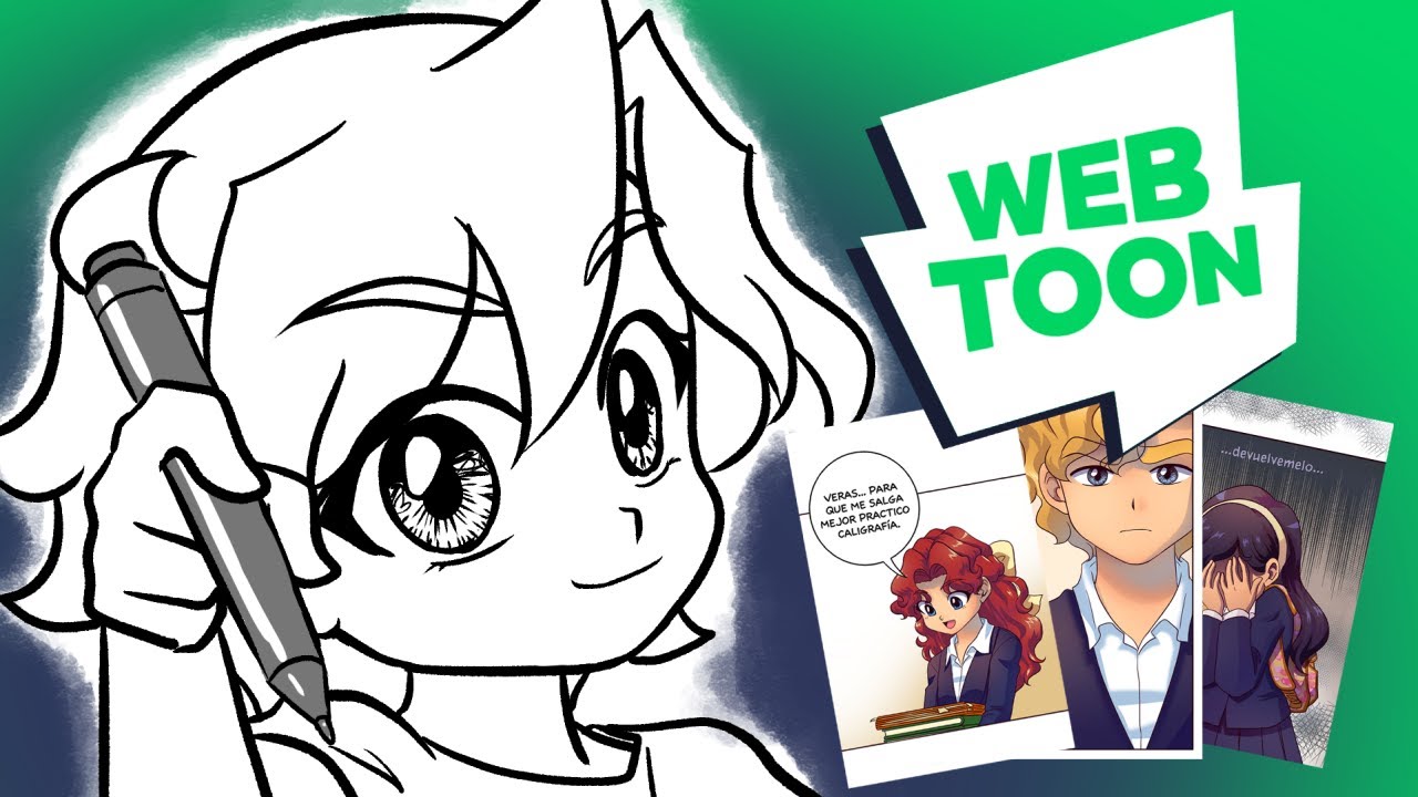 Cómo hacer TU CÓMIC para webtoon? - MI PROCESO :D - YouTube