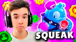 JUEGO CON SQUEAK POR PRIMERA VEZ A NIVEL MAXIMO en BRAWL STARS