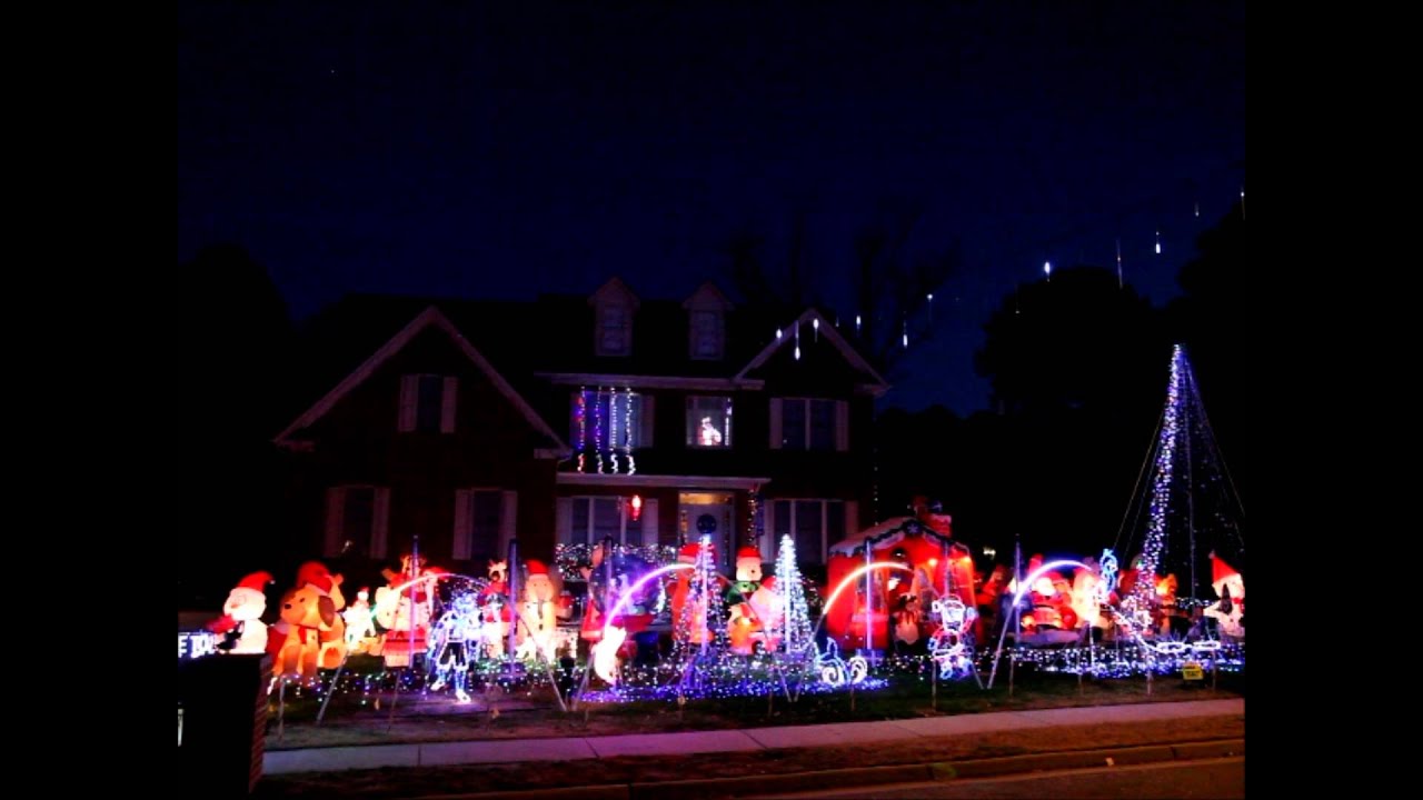 Moves Like Santa Christmas lights YouTube