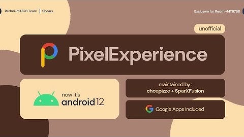 Review Update Custom Rom Pixel Experience Alpha OSS Android 12 on Redmi 9