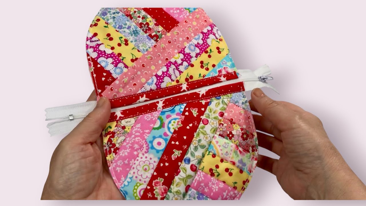 世界にたった一つ💕ハギレで作る一期一会のポーチ⭐️One of a kind in the world💕Pouch Made from Fabric Scraps