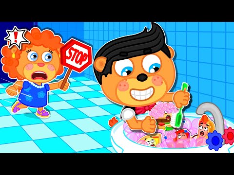 Маша и Леопольд. Моем мылом - Мультик для детей - Lion Family на русском