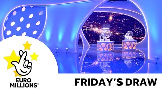 The National Lottery ‘EuroMillions’ draw results from Friday 20th December 2019