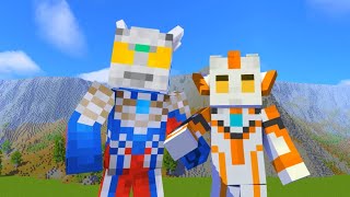 Ultraman Zero vs Dark Killer | Minecraft Animation