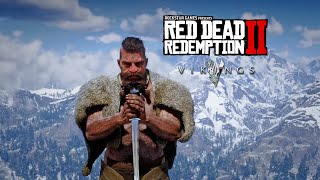 Barbarian Viking of Red Dead Redemption 2 Brutal Combat Cinematic Style