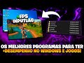 MELHORES OTIMIZAÇÕES QUE AJUDAM NO DESEMPENHO DO SEU PC E REDUZ INPUTLAG!