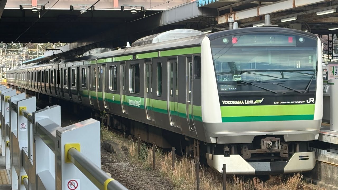 【友人提供】新横浜〜小机駅間 LCD画面