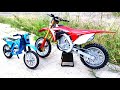 Dirt Bike Finger | Drama Motor Trail | Honda CRF 450R Motocross | Merakit Sparepart Motor Trail Mini