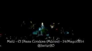 Malú - Interacción con el público - El Plaza Condesa (México)