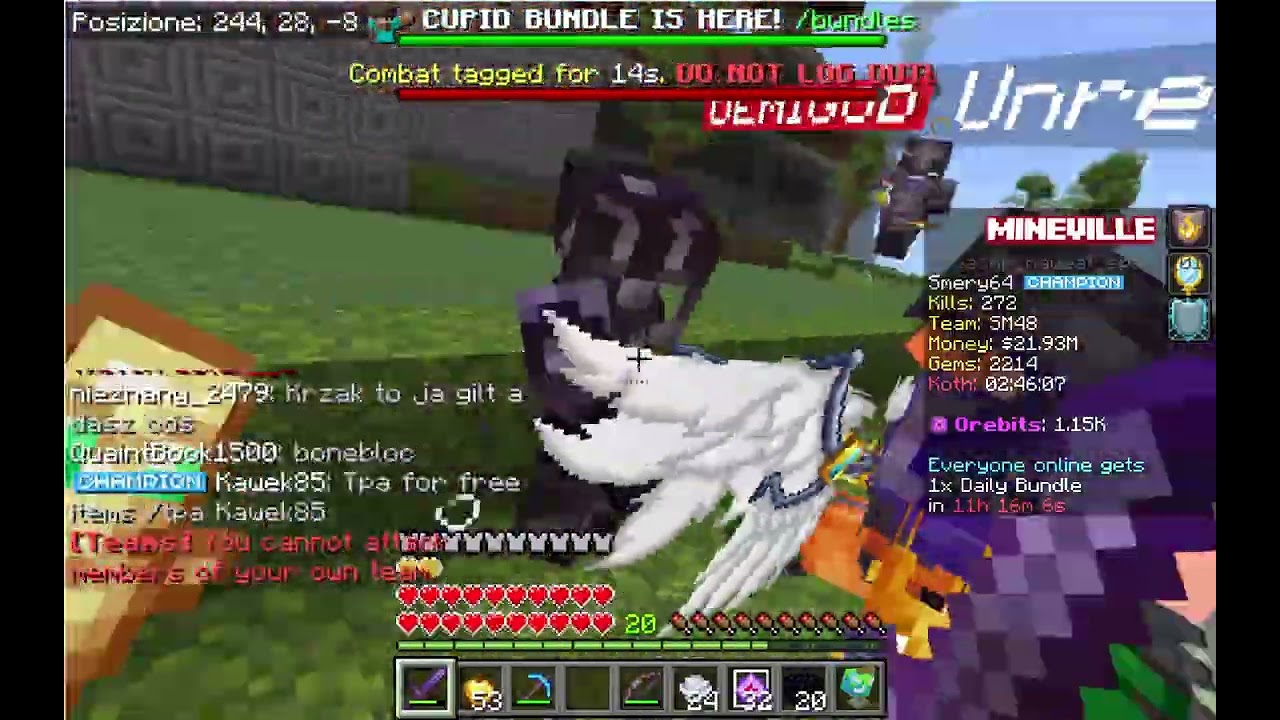 Hacker Use Traps to Kill Other Players. Mineville Lifesteal SMP