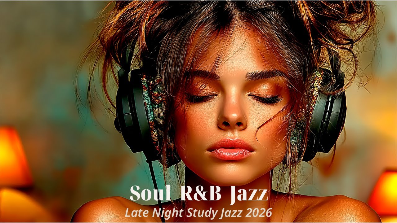 Soul RB Jazz: Поздний ночной джаз для учёбы 2026 — Тёплый саксофон и мягкая гитара