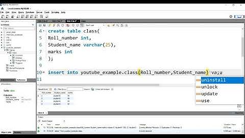 How to Insert Data Only for Specific Columns in a SQL Table
