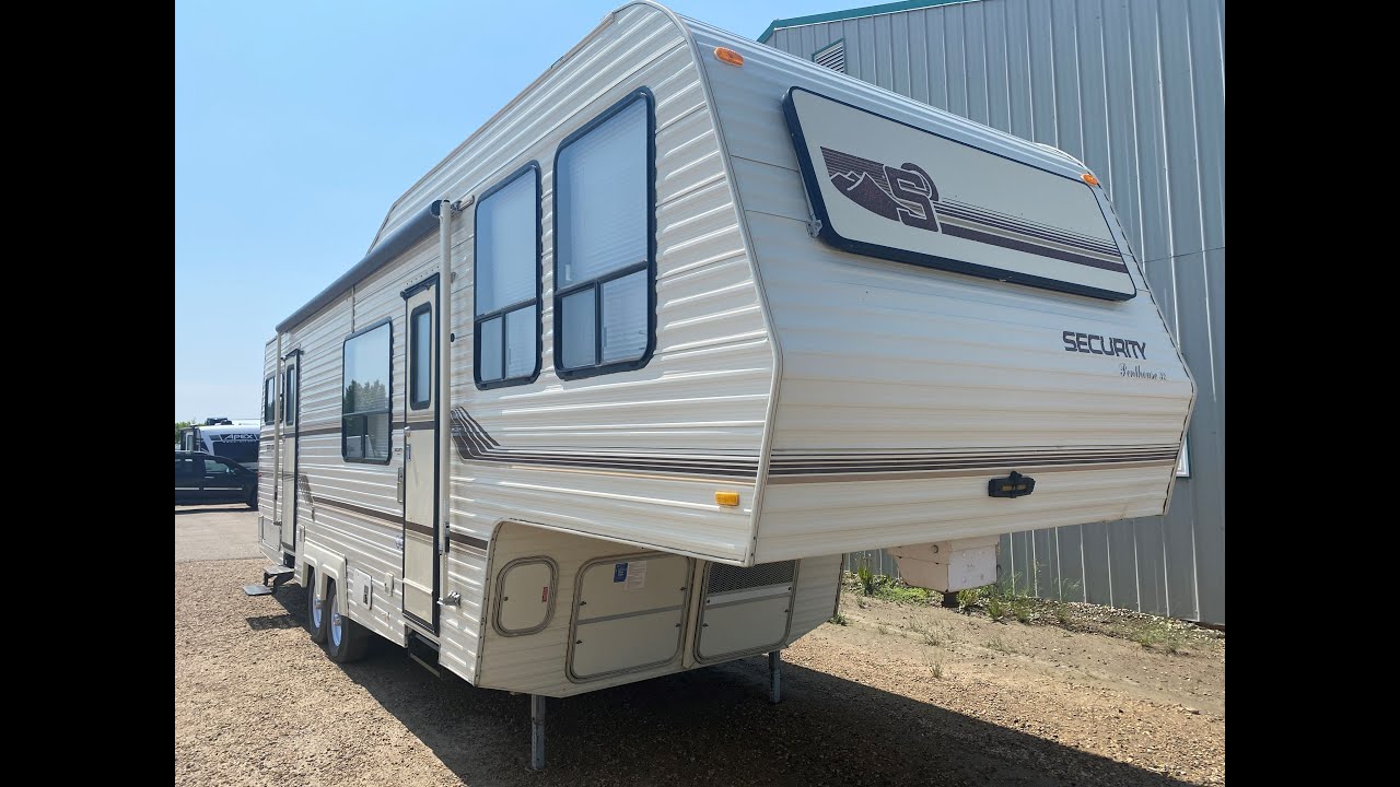 Curated visual reference: Picture Idea: 1989 Security Penthouse Sf32 Fifth Wheel