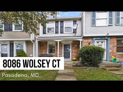 8086 Wolsey Ct, Pasadena, MD home video tour