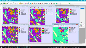 Supervised Classification in IDRISI Selva