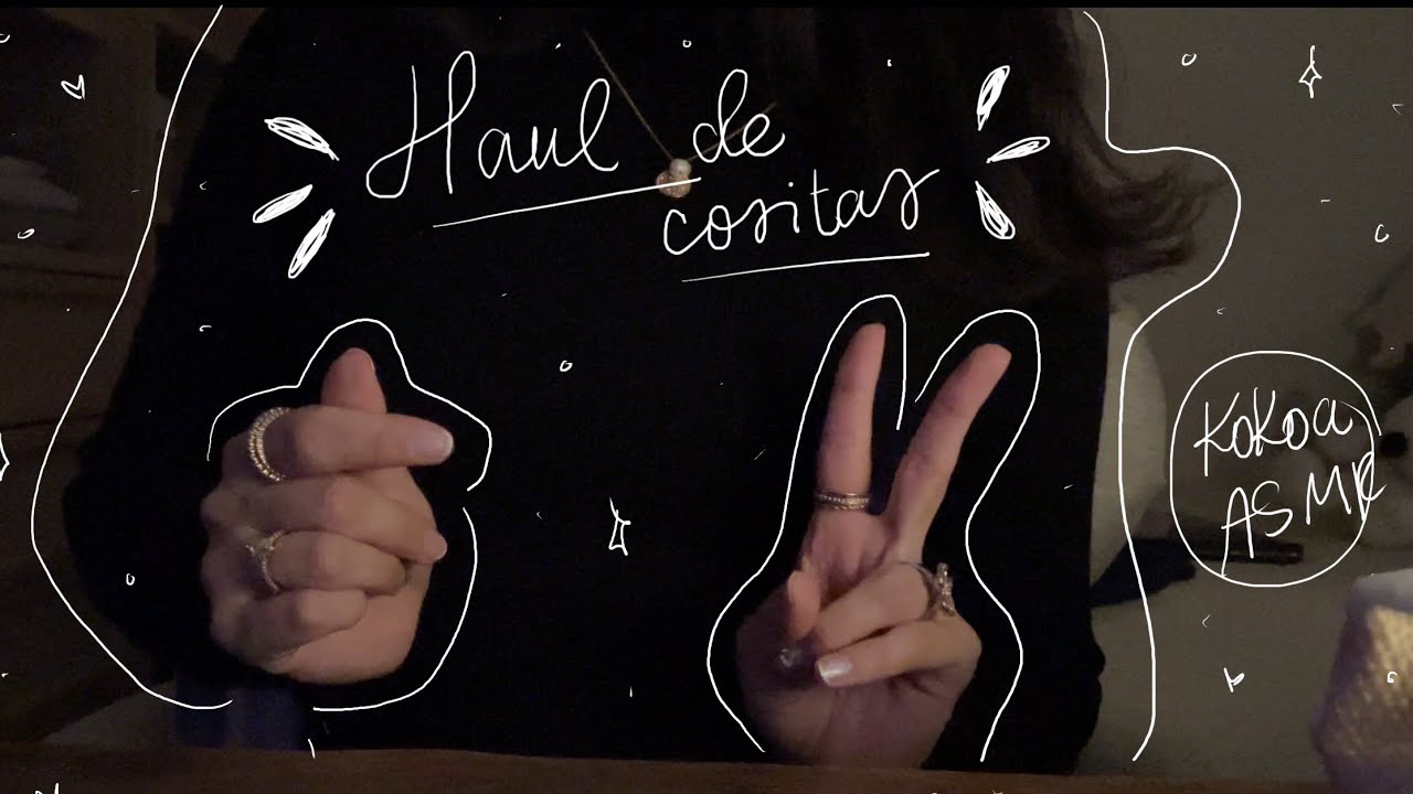 Kokoa ASMR | Haul de cositas 🐻❤️ | Whispers - LoFi. 🪴
