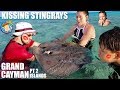 KISSING STINGRAYS! 👄 (FV Family 🌴 Grand Cayman Islands #2)