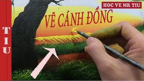 BÀI 2: Kĩ Thuật Vẽ Đồng Lúa l Thực Hành l Học Vẽ Mr Tiu