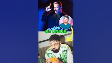 HONEY SINGH & BADSHAH REPLIED BY DHRUV RATHEE IN HIS INDIA