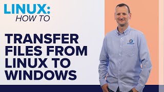 How to transfer a file from Linux to Windows | File transfer using built-in SMB