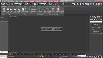 How to bring back View Cube in 3ds Max 2016
