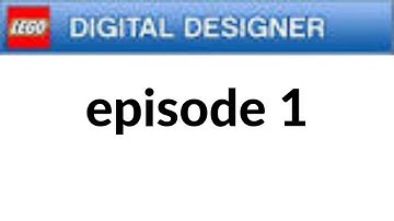 Lego Digital Designer Episode 1 - Introduction