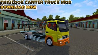 Download Thailook Canter Truck Mod in Bus Simulator Indonesia - Bussid Truck Mod - Bussid Bus Mod screenshot 2