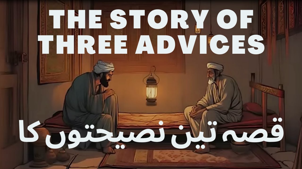A story of three words of advices | Qissa Teen Nasihat ka