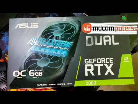 My New Graphics Card RTX 2060 || MDComputers || Unboxing & Installing