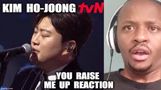 Kim Ho-Joong 김호중 - You Raise Me Up - 희망의빛블루라이팅 REACTION