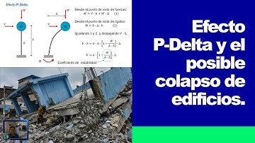 ¿Qué es el Efecto P-Delta? y ¿Por que ocurre el colapso?