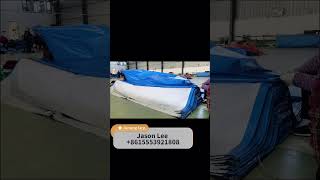 Blue/white PE Tarpaulin 130gsm welcome inquiry tarpaulinsheets tarps petarpaulin tarpshelter