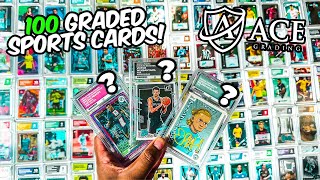 I Graded 100 Sports Cards with Ace Grading  & These Are The Results…