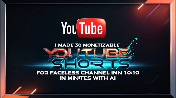 I Made 300 Monetizable YouTube Shorts for Faceless Channel in 10 MINUTES using AI Automation
