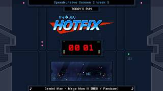 Gdq Hotfix Presents Speedrunslive Season 2 Week 5 Mega Man 3 - Any%