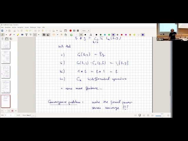 Stefan Waldmann  - Convergence and continuity of star products (Lecture 2) class=
