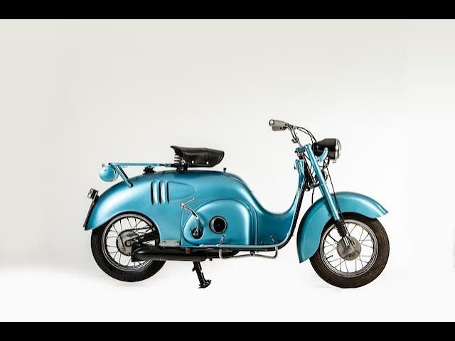 1953年製　フクオー　125cc　実動 1955 ISOSCOOTER 125CC MOTOR SCOOTER (LOT 591) - YouTube