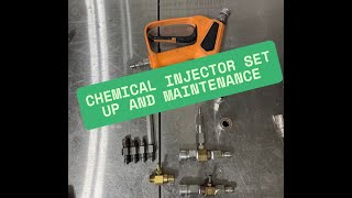 Down streaming for beginners | Chemical injector setup, use, and maintenance.
