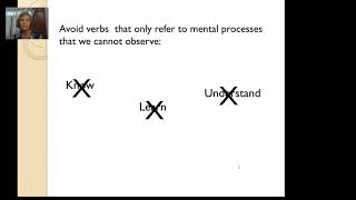 Celebrity The Use of Performance and Learning Objectives Profile
