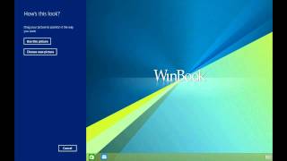 How to Set up a Picture Password on the WinBook TW100 & TW800 Tablets screenshot 3