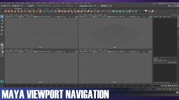 Autodesk Maya Viewport Navigation || First Step In Maya